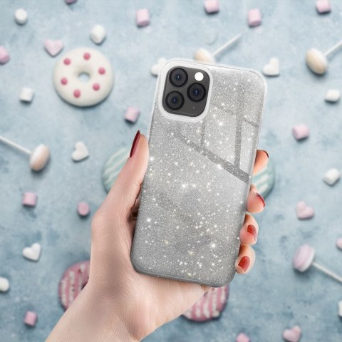 Etui na Xiaomi Redmi 13C / Poco C65 Shining srebrne