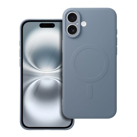 Etui na Xiaomi Redmi 15 4G / 5G (171,1mm) Silicone Mag Cover zgodne z MagSafe (camera protection) jasnoniebieskie