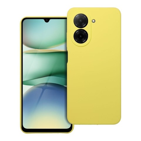 Etui na Xiaomi Redmi A5 ( 171,7 x 77,8 x 8,26 ) Silicone 2mm (camera protection) zółte