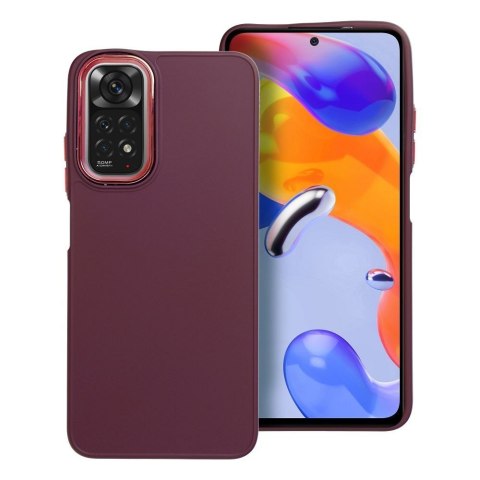 Etui na Xiaomi Redmi Note 11 / 11S Frame fioletowe