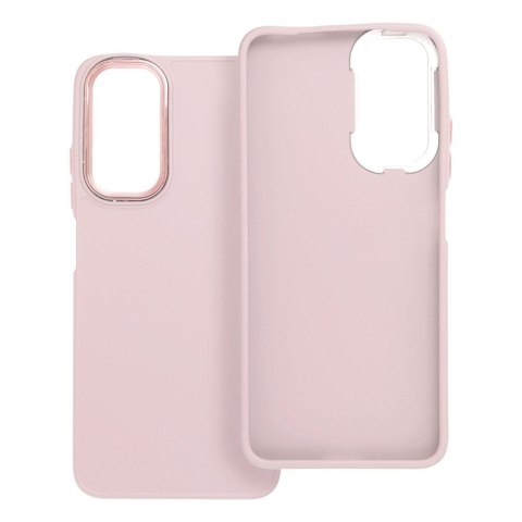 Etui na Xiaomi Redmi Note 11 / 11S Frame pudrowy róż
