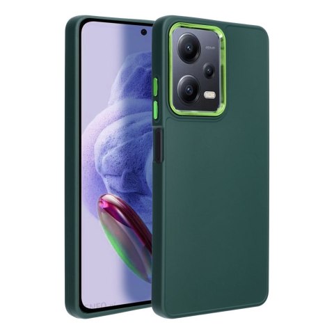 Etui na Xiaomi Redmi Note 12 PRO 5G Frame zielone
