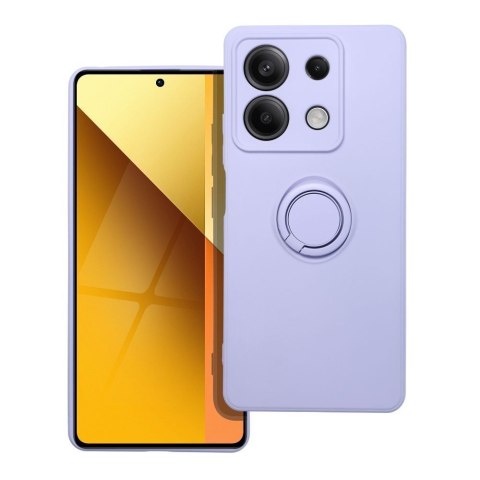 Etui na Xiaomi Redmi Note 13 5G Silicone Ring fioletowe