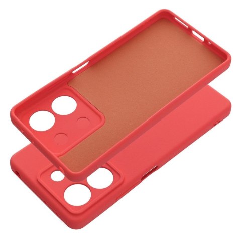 Etui na Xiaomi Redmi Note 13 5G Silicone brzoskwiniowe