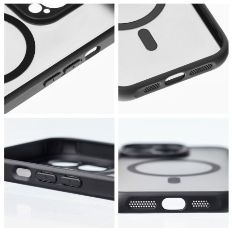 Etui na Xiaomi Redmi Note 14 4G Full Matte Mag Cover zgodne z MagSafe czarne