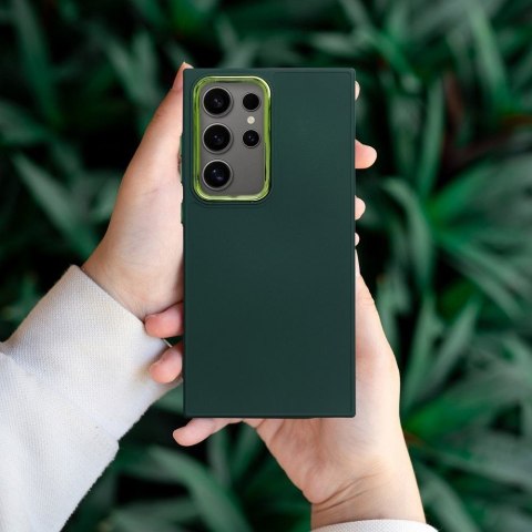 Etui na Xiaomi Redmi Note 14 4G (GLOBAL - 164,84mm x 78,15mm x 8,16mm) Frame zielone