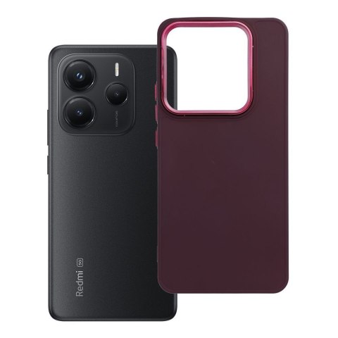 Etui na Xiaomi Redmi Note 14 5G Frame fioletowe