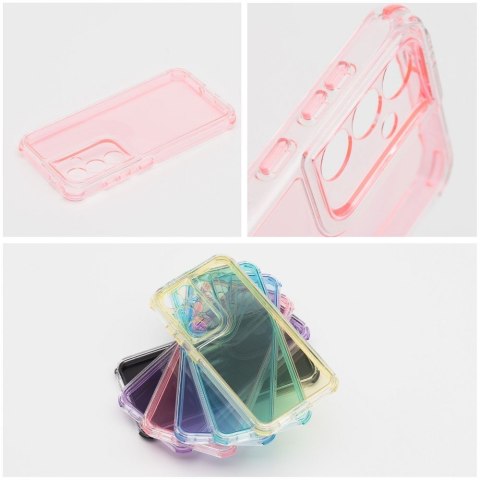 Etui na Xiaomi Redmi Note 14 5G Matrix Clear pudrowy róż