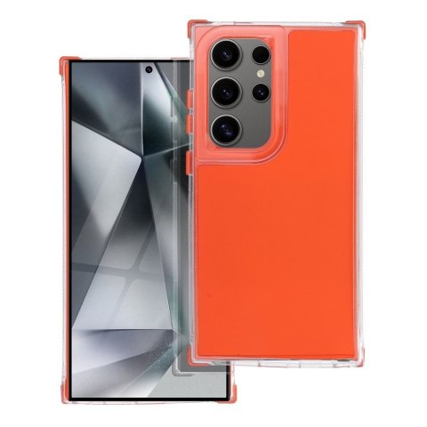 Etui na Xiaomi Redmi Note 14 5G Matrix pomarańczowe