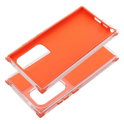 Etui na Xiaomi Redmi Note 14 5G Matrix pomarańczowe