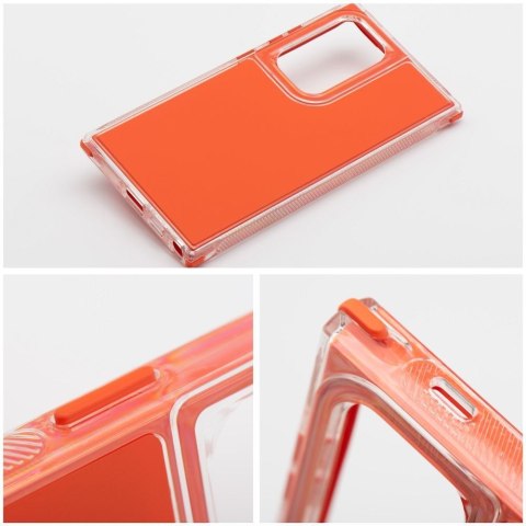 Etui na Xiaomi Redmi Note 14 5G Matrix pomarańczowe