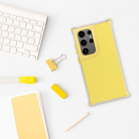 Etui na Xiaomi Redmi Note 14 5G Matrix żółte