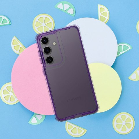 Etui na Xiaomi Redmi Note 14 PRO 4G Matrix Clear jasnofioletowe