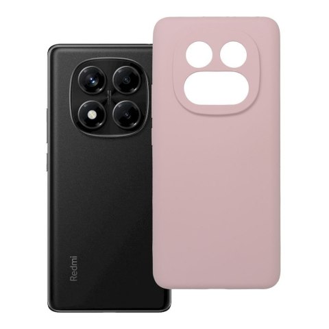 Etui na Xiaomi Redmi Note 14 PRO 4G Silicone 2mm (camera protection) pudrowy róż