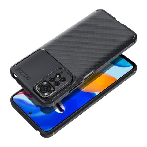 Etui na Xiaomi Redmi Note 14 PRO PLUS 5G Carbon Premium czarne