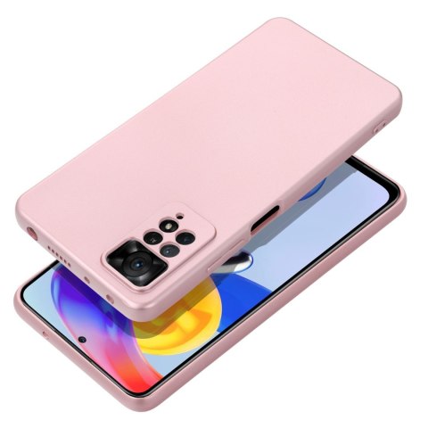 Etui na Xiaomi Redmi Note 14 PRO PLUS 5G Metallic różowe