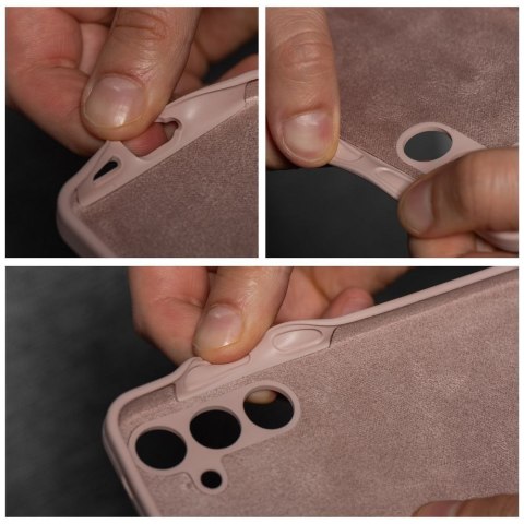 Etui na Xiaomi Redmi Note 14 PRO PLUS 5G Silicone 2mm (camera protection) pudrowy róż