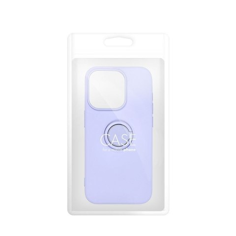 Etui na Xiaomi Redmi Note 15 5G Silicone Ring fioletowe