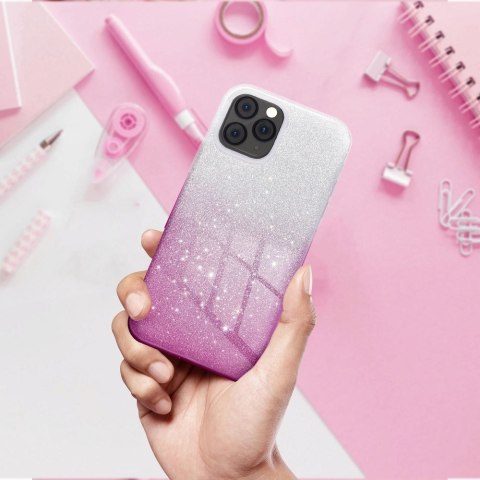 Etui na Xiaomi Redmi Note 15 PRO PLUS 5G Shining transparentne różowe