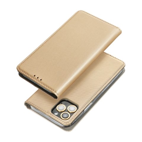 Etui z klapką na Honor Magic 7 LITE Smart Case Book złote