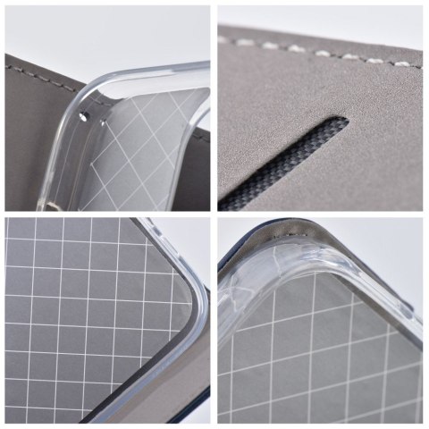 Etui z klapką na Honor Magic 7 LITE Smart Magneto granatowe