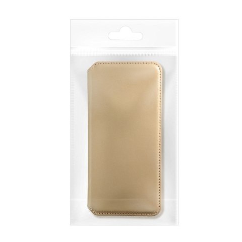 Etui z klapką na iPhone 16 PLUS Dual Pocket Book złote