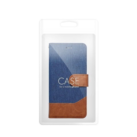 Etui z klapką na iPhone 16 PLUS Jeans Book niebieskie