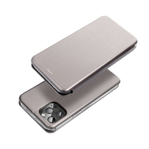 Etui z klapką na iPhone 16 PRO MAX Elegance Book stalowe