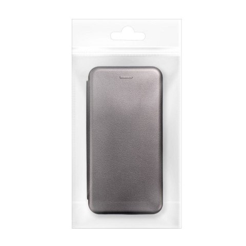 Etui z klapką na iPhone 16 PRO MAX Elegance Book stalowe