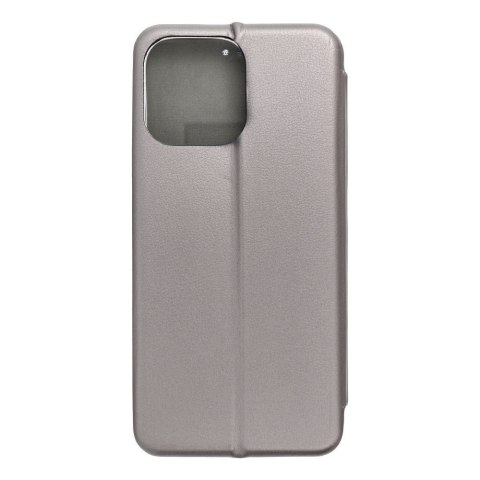 Etui z klapką na iPhone 16 PRO MAX Elegance Book stalowe