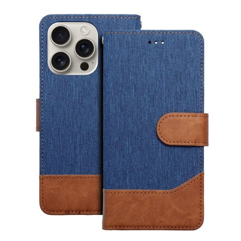 Etui z klapką na iPhone 16 PRO MAX Jeans Book niebieskie