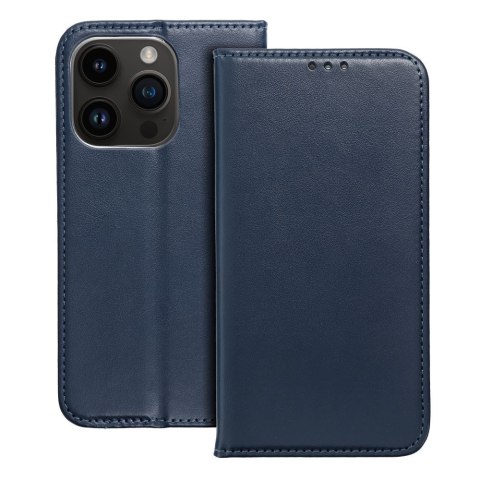 Etui z klapką na iPhone 17 AIR Smart Magneto granatowe