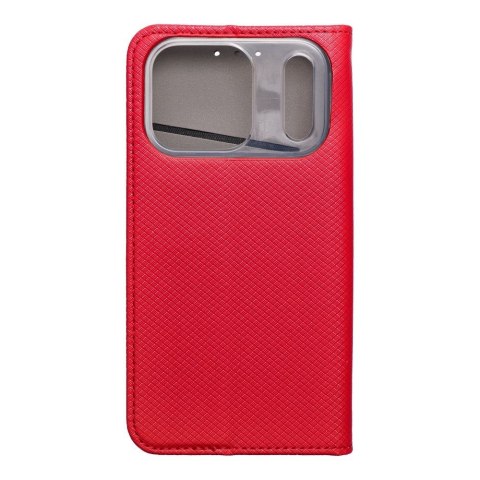 Etui z klapką na iPhone 17 PRO / 18 PRO Smart Case Book czerwone