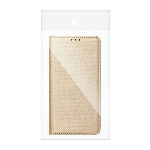 Etui z klapką na Motorola E7 PLUS / G9 PLAY / G9 Smart Case Book złote
