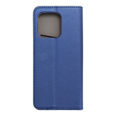 Etui z klapką na Motorola EDGE 60 Smart Case Book granatowe