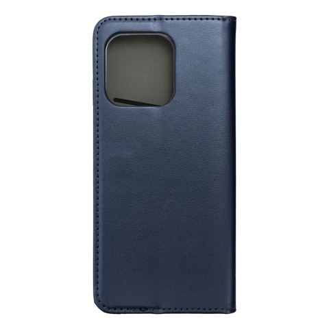 Etui z klapką na Motorola EDGE 60 Smart Magneto granatowe