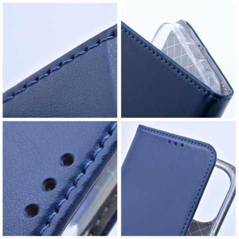 Etui z klapką na Motorola EDGE 70 Smart Magneto granatowe
