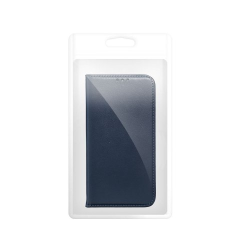 Etui z klapką na Motorola EDGE 70 Smart Magneto granatowe