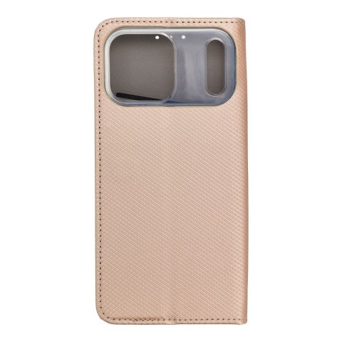 Etui z klapką na iPhone 17 PRO MAX / 18 PRO MAX Smart Case Book złote