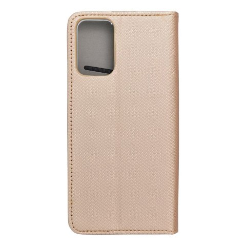 Etui z klapką na Motorola G35 5G Smart Case Book złote
