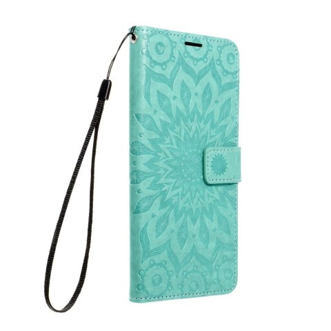 Etui z klapką na Motorola G56 Mezzo Book mandala zielone