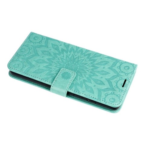 Etui z klapką na Motorola G56 Mezzo Book mandala zielone