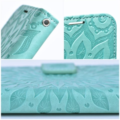 Etui z klapką na Motorola G56 Mezzo Book mandala zielone