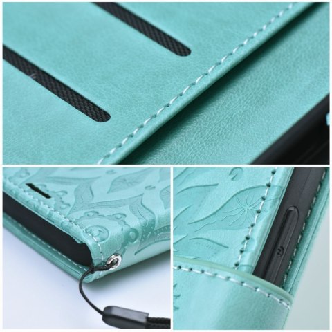 Etui z klapką na Motorola G56 Mezzo Book mandala zielone