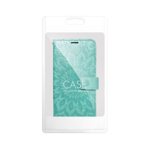 Etui z klapką na Motorola G56 Mezzo Book mandala zielone
