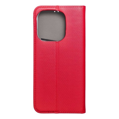 Etui z klapką na Oppo A40 Smart Case Book czerwone