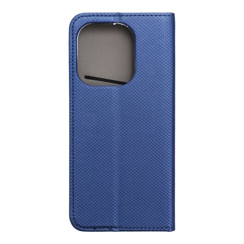 Etui z klapką na Oppo A5x Smart Case Book granatowe
