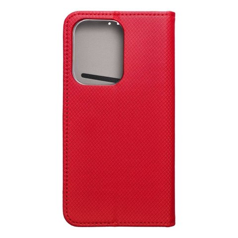 Etui z klapką na Oppo Reno 13 5G Smart Case Book czerwone