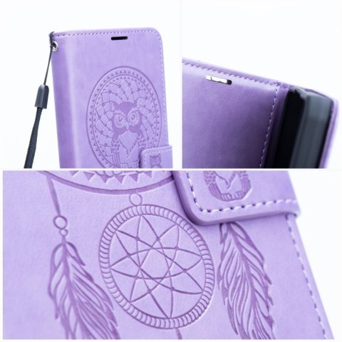 Etui z klapką na Oppo Reno 14 / 14F Mezzo Book łapacz snów fioletowe