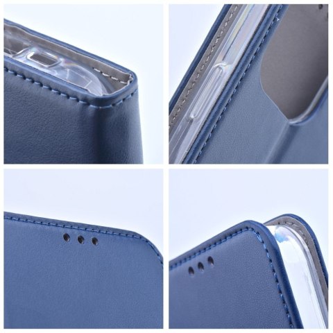 Etui z klapką na Oppo Reno A5 PRO 5G Smart Magneto granatowe